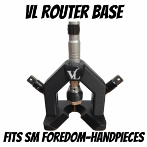 VL Router Base – Foredom-Compatible (SM Handpiece Version)